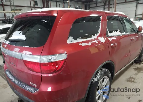 2011 Dodge Durango Express from USA, damaged, VIN 1D4RE2GGXBC699715